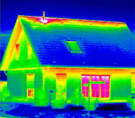 Infrared Picture of House